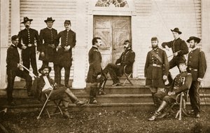 Major General George G. Meade and Staff, 1861-65